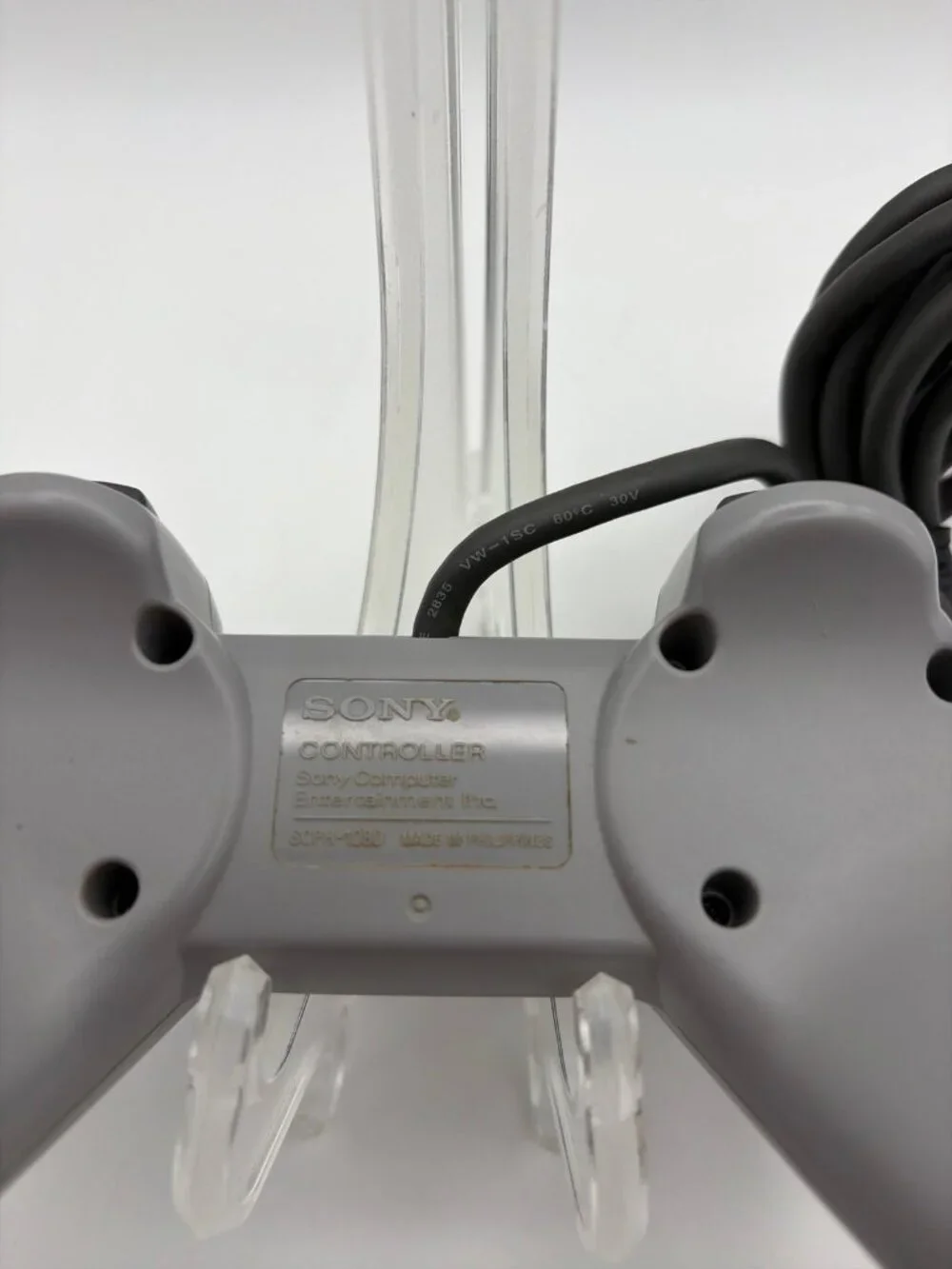 Sony PlayStation One PS1 Official OEM Gray Controller SCPH-1080 Tested Working